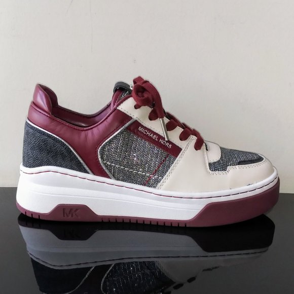 Michael Kors Women's Lexi Textile / Leather Sneaker - Picture 1 of 14